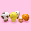 Bálsamo labial de pelota deportiva