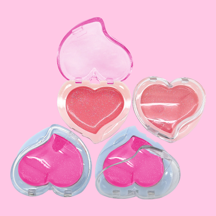 Esmalte de labios de gelatina en forma de corazón waigou01