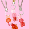 Cadena de llave Rabbit Animal Shape Lip GlossC2160-1