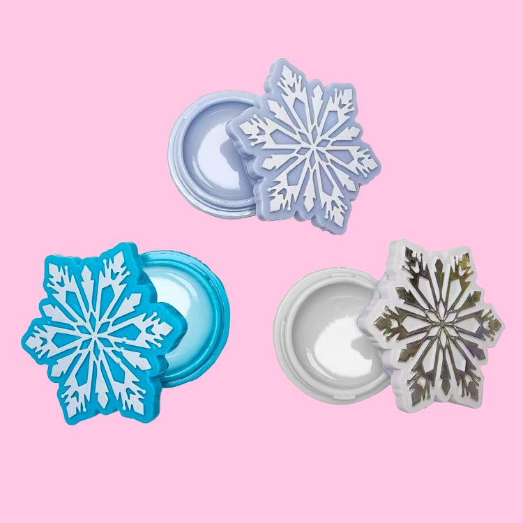 Lindo copo de nieve Modelo de brillo labial espumoso: C1161-8