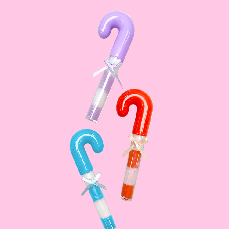 Forma de muleta Vagen Hidratante de juego de brillo de labios: C2144