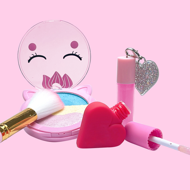 Set infantil Pink Heart Lip Glaze Serie C2109