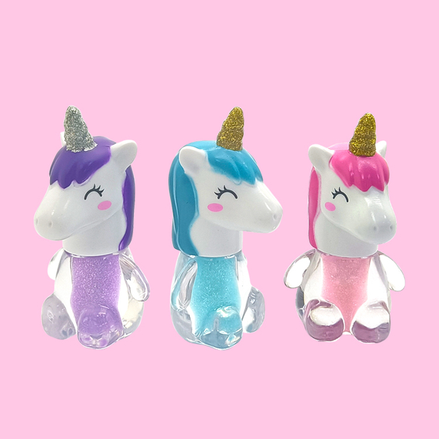 Brillo de labios mini unicornio animal C2164-7
