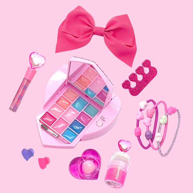 Set infantil Pink Heart Lip Glaze Serie c2131+c2046+c5488