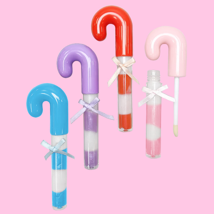 Forma de muleta Vagen Hidratante de juego de brillo de labios: C2144