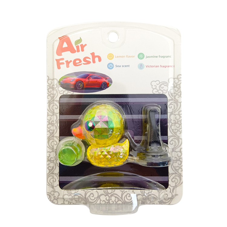 Aromaterapia para coche patito amarillo.