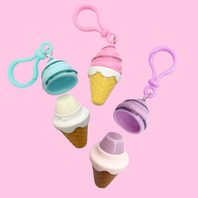Modelo de bálsamo labial hidratante de forma de helado: C5621-1