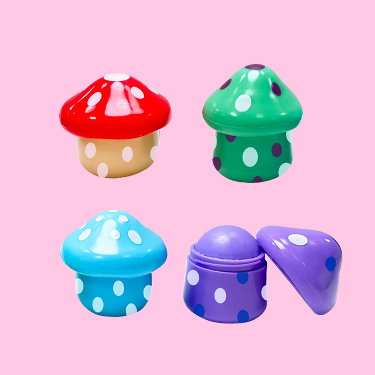 Bálsamo labial grande de hongos