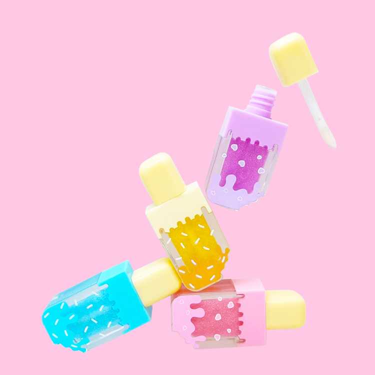 Modo de brillo de labios en forma de paleta para niños: C2165 