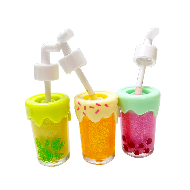 Brillo de labios redondo pajizo modelo: C2168 