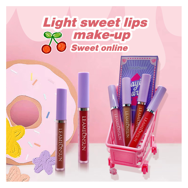 4 pintalabios líquidos. 