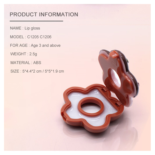 Barra de labios Decoración Chocolate c1206