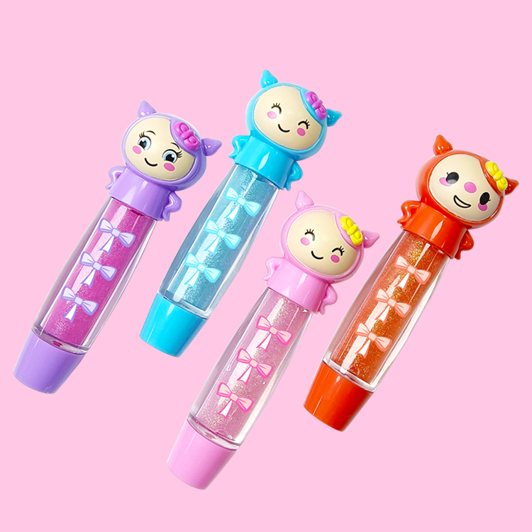 Cute Girl Shape Hidrurancia Modelo Colorfle Lip Balm C2150-10