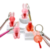 Cadena de llave Rabbit Animal Shape Lip GlossC2160-1
