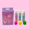 Balm de chapstick Hidratante Color Lip Balm 3pcs/Set Tipo C2131