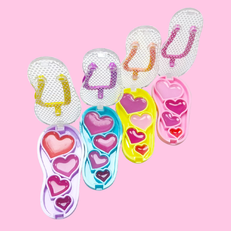 Flip Flop Forma Hidrurancia de color Modelo de brillo de labios: C1156