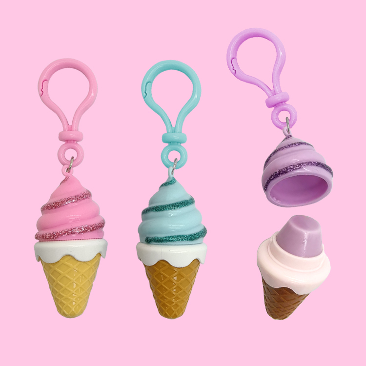 Modelo de bálsamo labial hidratante de forma de helado: C5621-1