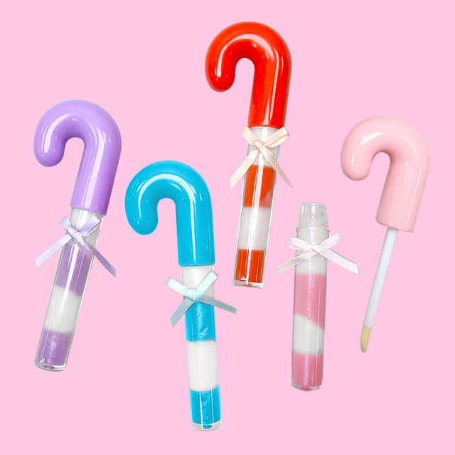 Forma de muleta Vagen Hidratante de juego de brillo de labios: C2144