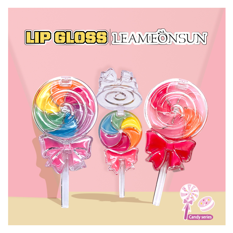 Brillo de labios colorido Lollipop M02
