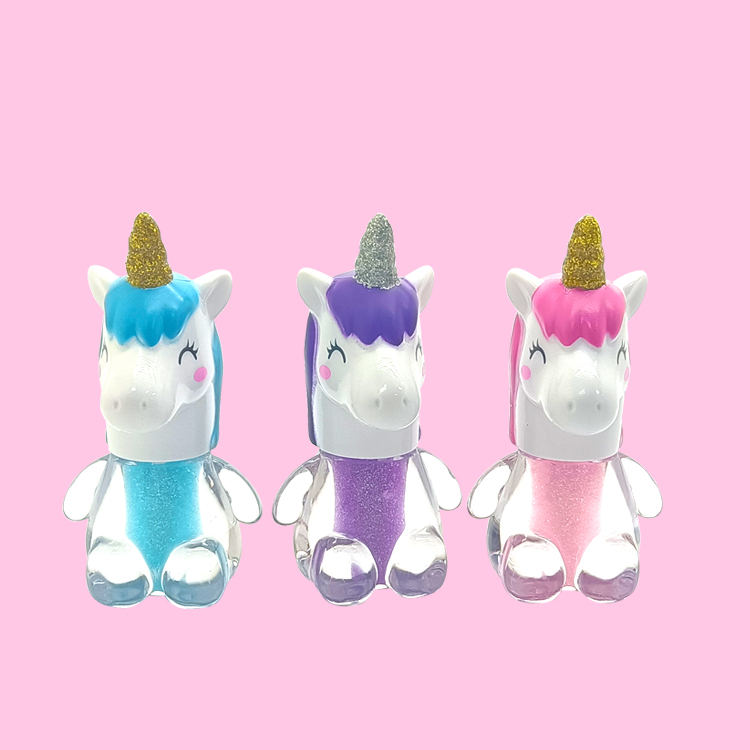 Brillo de labios mini unicornio animal C2164-7