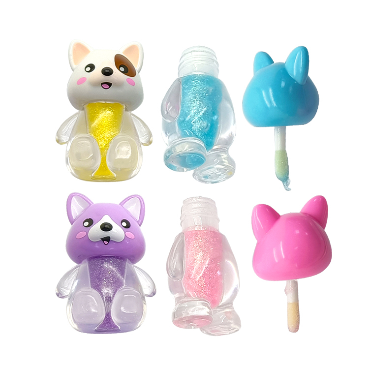 Brillo de labios mini animal perro C2162-1B