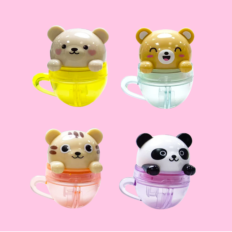 Forma de copa de oso hidratan color de brillo de labios de color: C5549-1