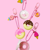 Lindo brillo de labios Mini Charm Donut Modelo: C1230 