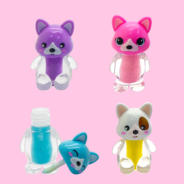 Brillo de labios mini animal perro C2162-1B