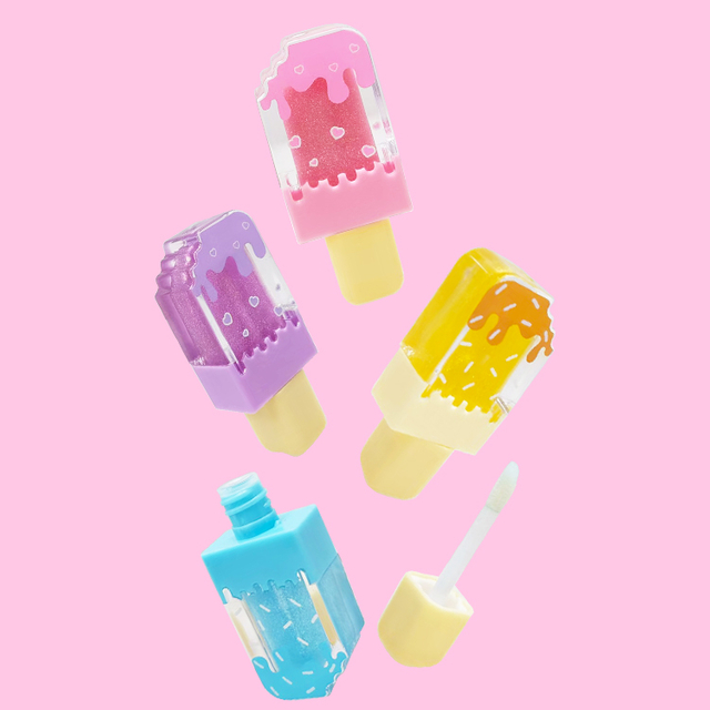 Modo de brillo de labios en forma de paleta para niños: C2165 