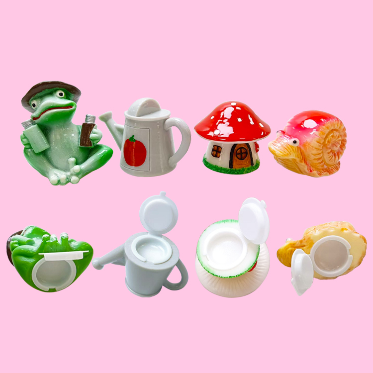 Forma de taza de té Modo de bálsamo labial hidratante de vaga: C1148