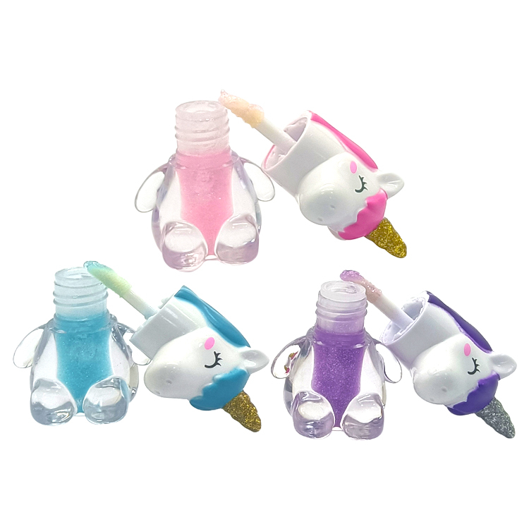 Brillo de labios mini unicornio animal C2164-7