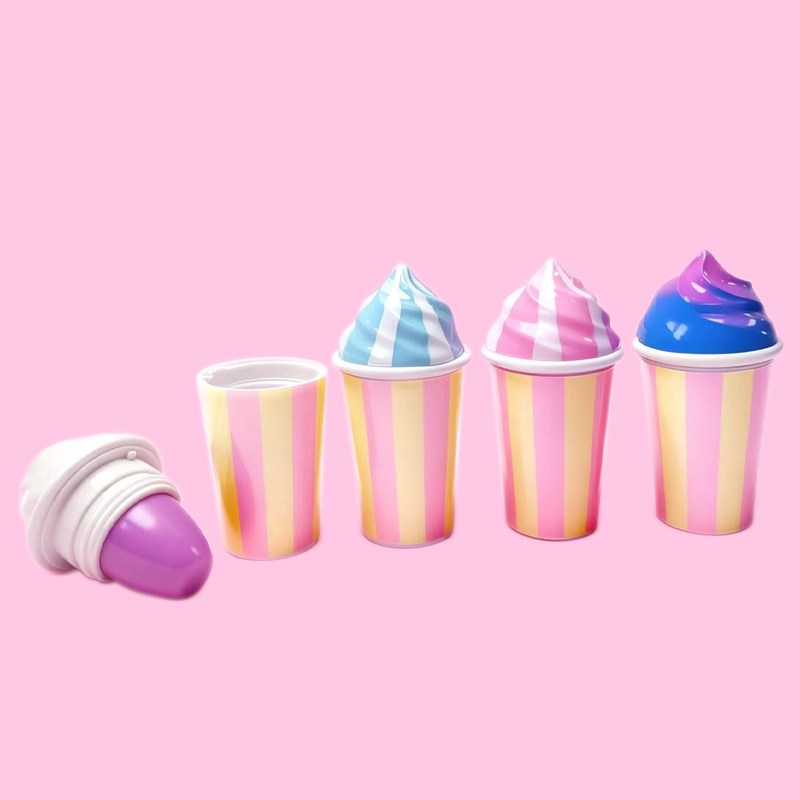 Lindo bálsamo labial en forma de helado Modelo:C5574-8 