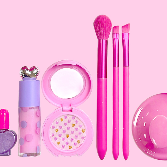 Set infantil Pink Heart Lip Glaze Serie-5