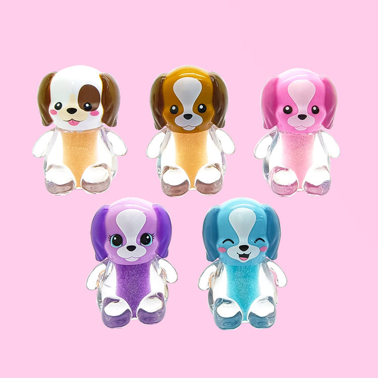 Brillo de labios mini animal perro C2162-5