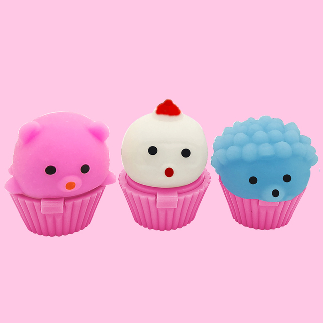 Lindo bálsamo labial de fruta de forma animal C1094