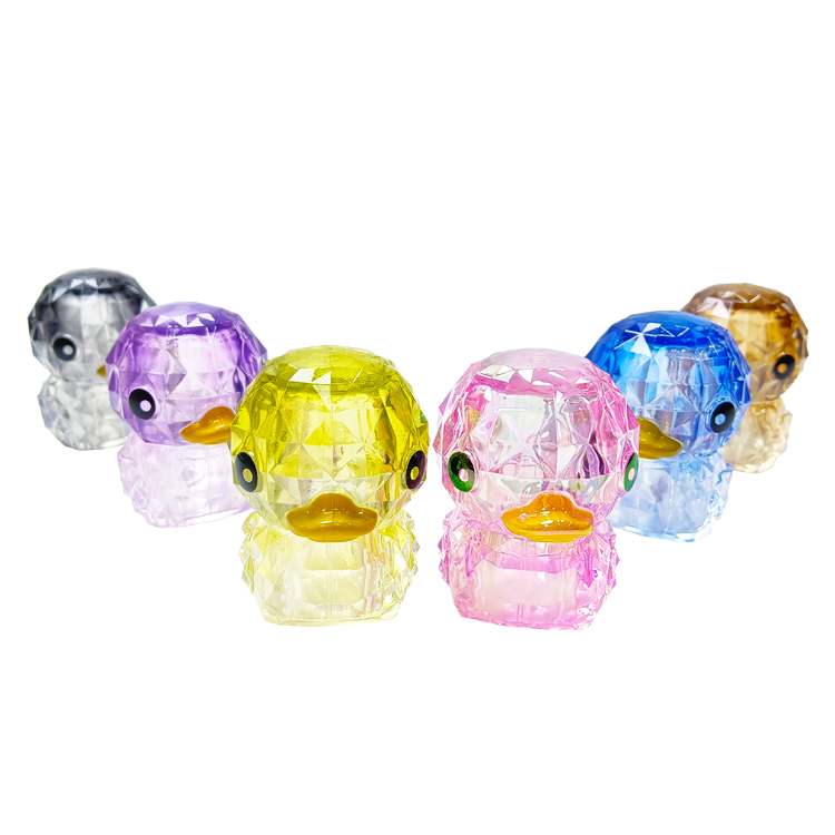Diamond Mini Duck Animal Forma Hidrurancia Modle de bálsamo labial colorido C5605