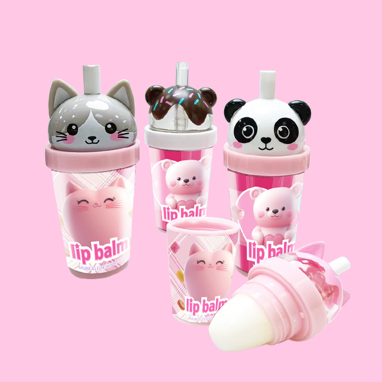 Caza de leche Shaker Forma Vagen Hidratante Modo de bálsamo labial: C5574-6/C5574-7 