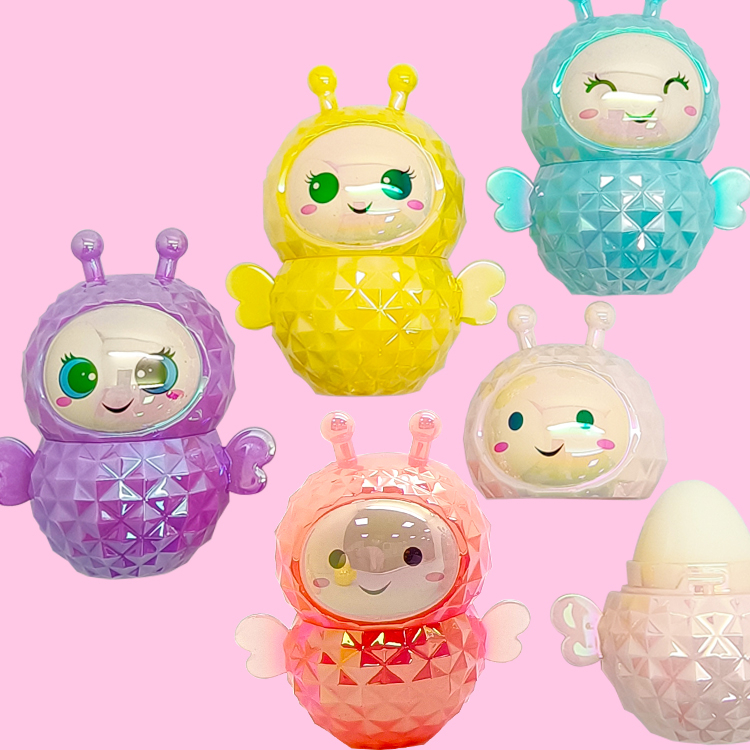 Bee Animal Shape Fruit Favoty Lip Balm C5571
