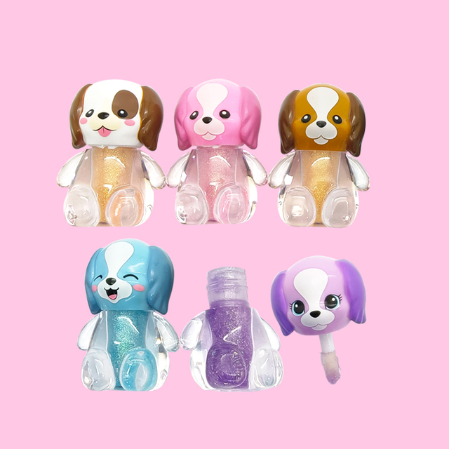 Brillo de labios mini animal perro C2162-5
