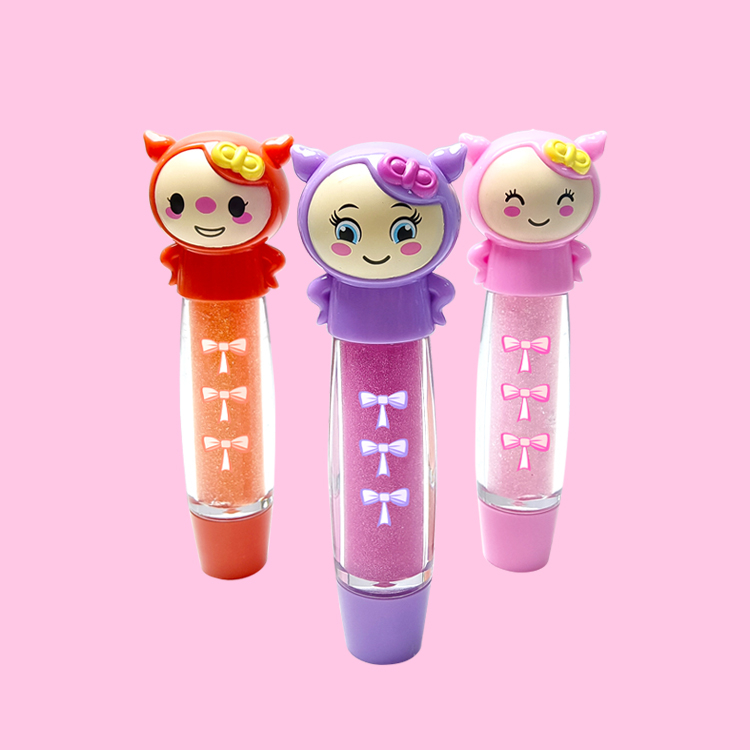 Cute Girl Shape Hidrurancia Modelo Colorfle Lip Balm C2150-10