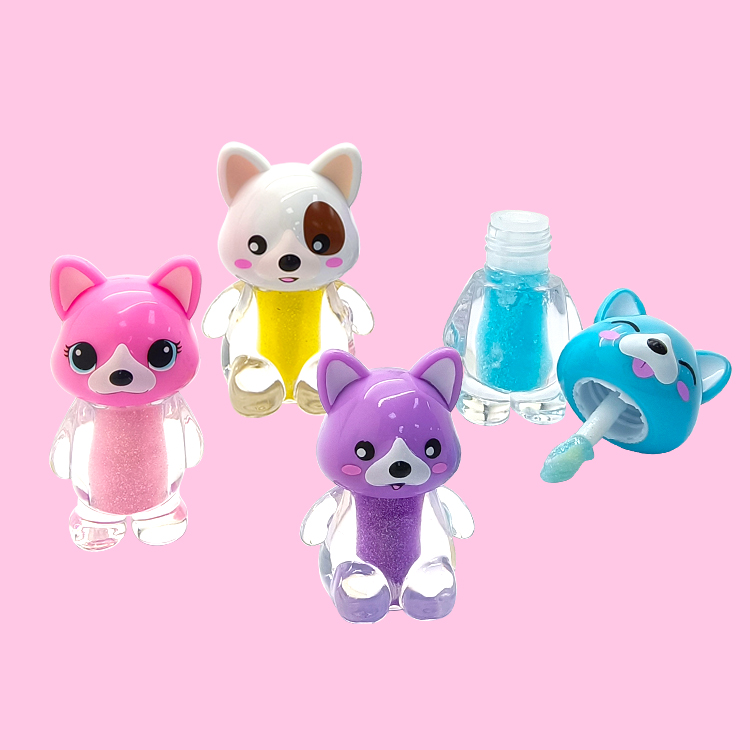 Brillo de labios mini animal perro C2162-1B