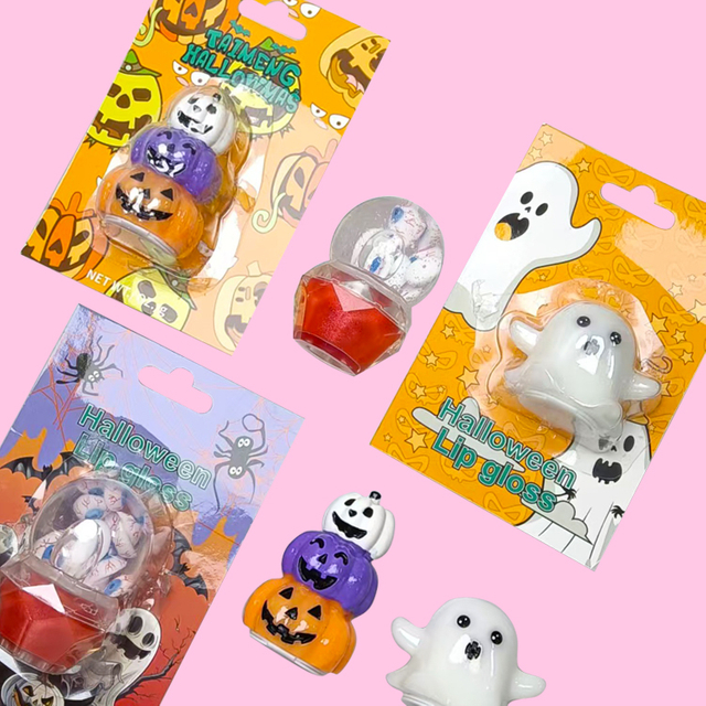 Serie de Halloween Bálsamo labial de color hidratante C1148