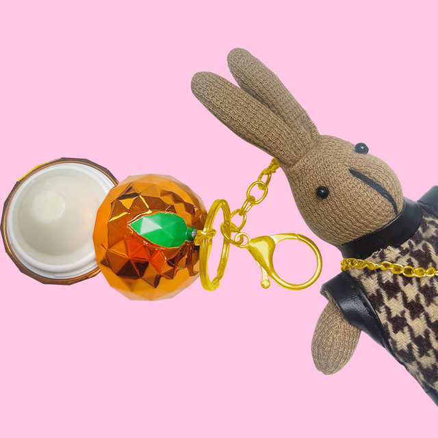  llavero forma de unicornio Bálsamo labial C5573