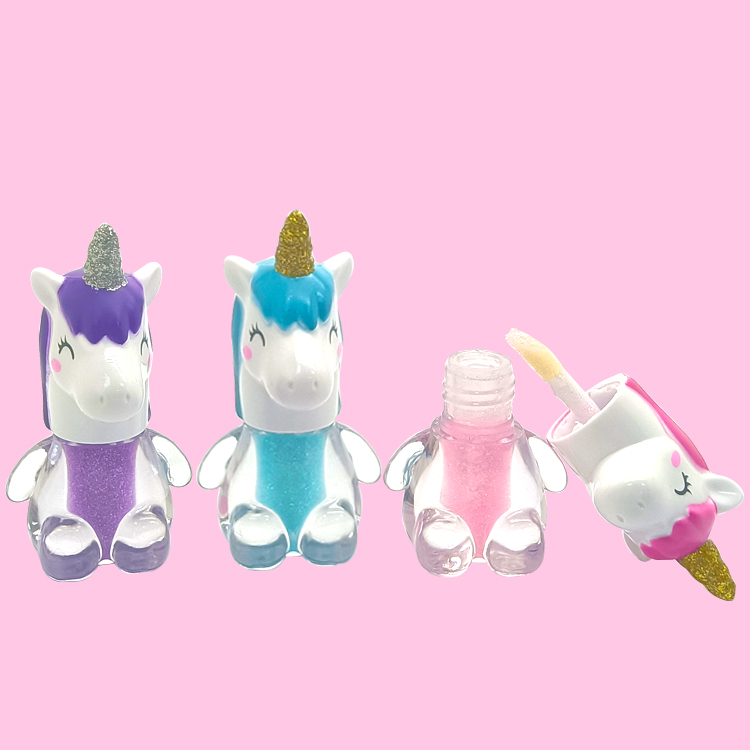 Brillo de labios mini unicornio animal C2164-7